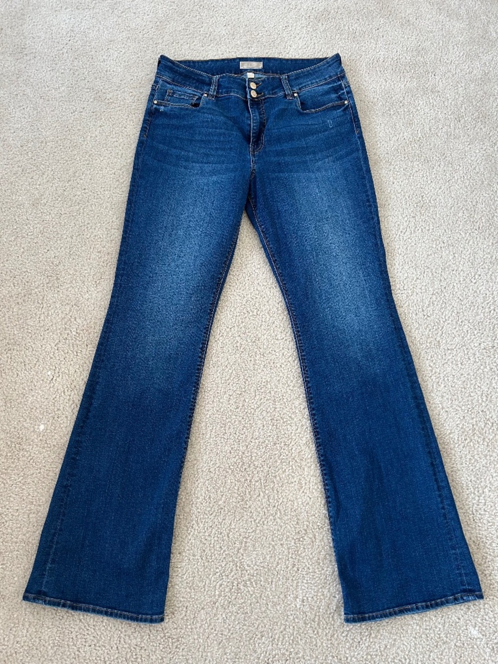 High-Rise Bootcut Dark Wash Sz 14 Kut from the Kloth Jeans